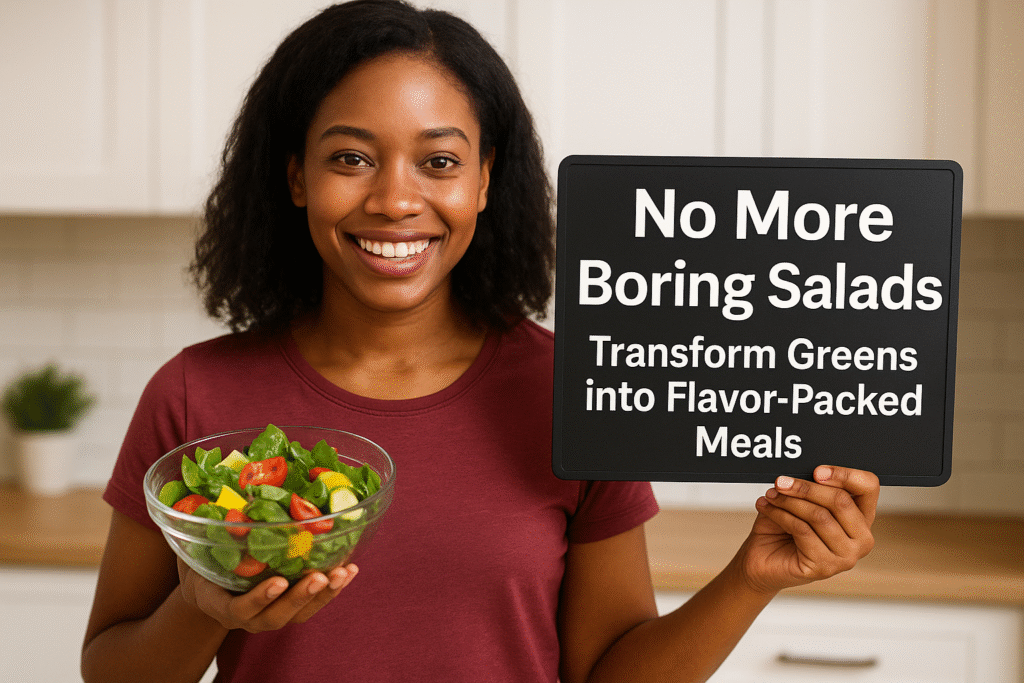 No More Boring Salads: Transform Greens into Flavor-Packed Meals